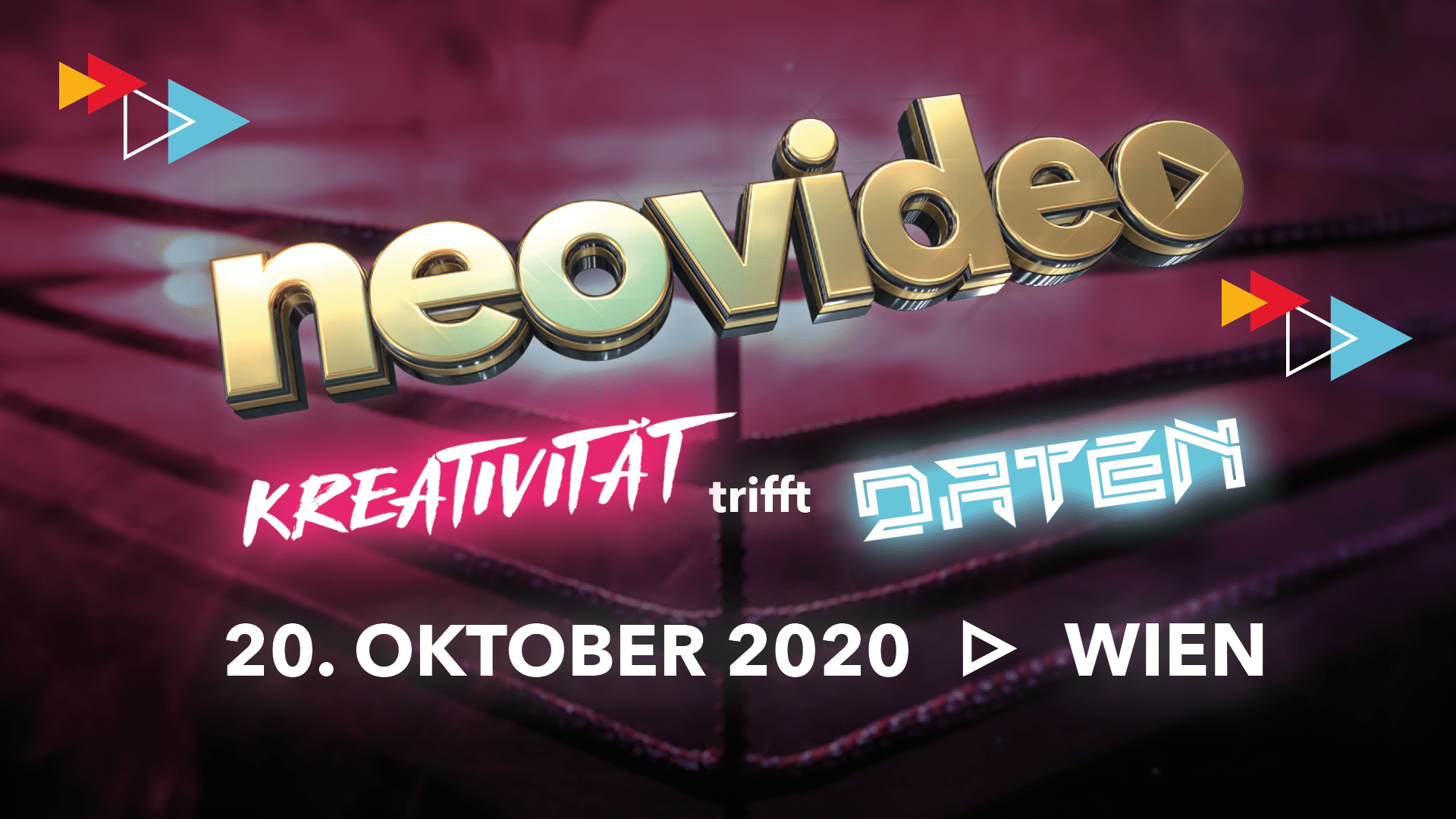 neovideo Kreativität trifft Daten am 20.Oktober 2020 in Wien